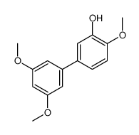 5-(3,5-dimethoxyphenyl)-2-methoxyphenol结构式