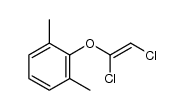 2-(1,2-dichloroethenyloxy)-1,3-dimethylbenzene结构式