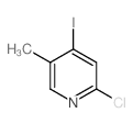 2-chloro-4-iodo-5-methylpyridine structure