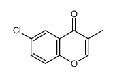 6-chloro-3-methylchromen-4-one Structure
