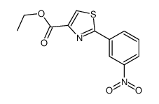 ethyl 2-(3-nitrophenyl)-1,3-thiazole-4-carboxylate Structure