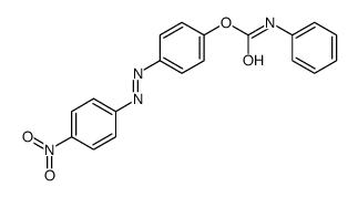 [4-[(4-nitrophenyl)diazenyl]phenyl] N-phenylcarbamate结构式