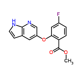 methyl 4-fluoro-2-(1H-pyrrolo[2,3-b]pyridin-5-yloxy)benzoate picture