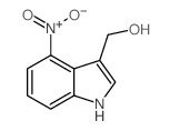 3-HydroxyMethyl-4-nitroindole Structure