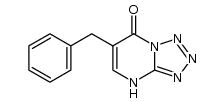 6-benzyl-[1,2,3,4]tetrazolo[1,5-a]pyrimidin-7(4H)-one结构式
