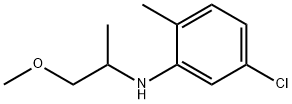 5-chloro-N-(1-methoxypropan-2-yl)-2-methylaniline Structure