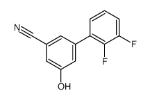 3-(2,3-difluorophenyl)-5-hydroxybenzonitrile结构式