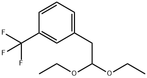 1-(2,2-二乙氧基乙基)-3-(三氟甲基)苯结构式