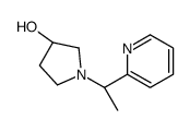 (R)-1-(1-Pyridin-2-yl-ethyl)-pyrrolidin-3-ol structure