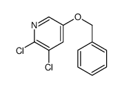 5-(苄氧基)-2,3-二氯吡啶结构式