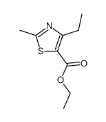 ethyl 4-ethyl-2-methylthiazole-5-carboxylate Structure