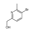 (5-bromo-6-methylpyridin-2-yl)methanol picture