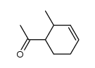 1-(2-methyl-cyclohex-3-enyl)-ethanone Structure