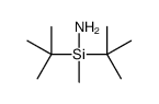 2-(amino-tert-butyl-methylsilyl)-2-methylpropane结构式