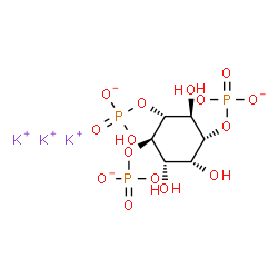 D-myo-Inositol-1,4,5-triphosphate (potassium salt)结构式