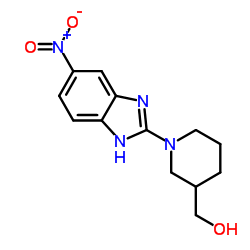 [1-(5-Nitro-1H-benzimidazol-2-yl)-3-piperidinyl]methanol图片