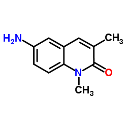 2(1H)-Quinolinone, 6-amino-1,3-dimethyl-结构式