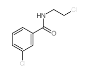 Benzamide,3-chloro-N-(2-chloroethyl)-结构式