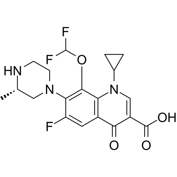 Cadrofloxacin Structure