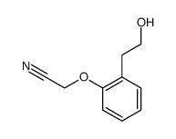 2-(o-cyanomethyl)phenethyl alcohol Structure