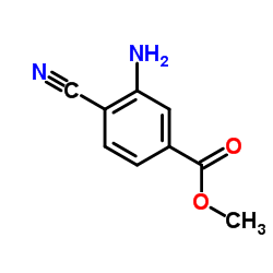 Methyl 3-amino-4-cyanobenzoate图片