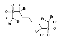 1,1,6,6-tetrabromo-1,6-bis(tribromomethylsulfonyl)hexane Structure