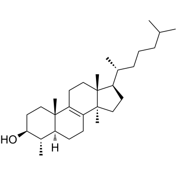 31-Norlanostenol Structure