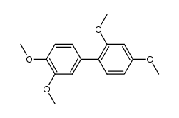 2,4,3',4'-Tetramethoxy-biphenyl结构式