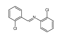 2-chloro-N-(2-chloro-benzyliden)-aniline Structure