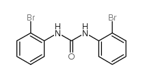 N,N-二(2-溴苯基)脲结构式