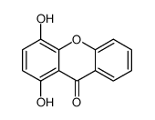 1,4-dihydroxyxanthen-9-one Structure