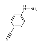 4-肼苯腈结构式