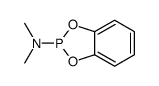 N,N-dimethyl-1,3,2-benzodioxaphosphol-2-amine Structure