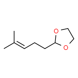 1,3-Dioxolane,2-(4-methyl-3-pentenyl)- (7CI,9CI) Structure