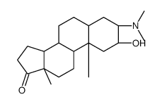(2S,3S,5S,8R,9S,10S,13S,14S)-3-(dimethylamino)-2-hydroxy-10,13-dimethyl-1,2,3,4,5,6,7,8,9,11,12,14,15,16-tetradecahydrocyclopenta[a]phenanthren-17-one Structure