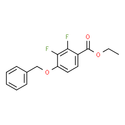 Ethyl 4-(benzyloxy)-2,3-difluorobenzoate Structure