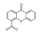 1-Nitrothianthrene 5-oxide Structure