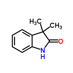 3,3-Dimethylindolin-2-one Structure