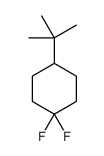 1-TERT-BUTYL-4,4'-DIFLUOROCYCLOHEXANE Structure