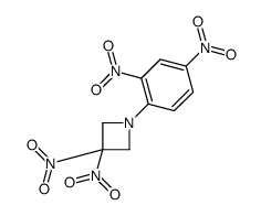 1-(2,4-dinitrophenyl)-3,3-dinitroazetidine结构式