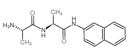 H-Ala-Ala-βNA structure