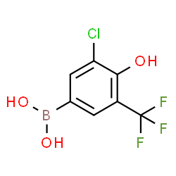 5-Chloro-4-hydroxy-3-(trifluoromethyl)phenylboronic acid picture