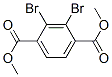 2,3-Dibromoterephthalic acid dimethyl ester结构式
