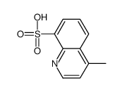 8-Quinolinesulfonic acid,4-methyl- structure