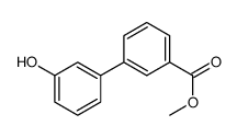 methyl 3-(3-hydroxyphenyl)benzoate Structure