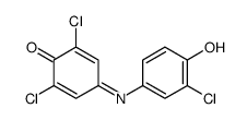 2,6-Dichloro-4-[(3-chloro-4-hydroxyphenyl)imino]-2,5-cyclohexadien-1-one picture