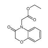ETHYL 2-(2,3-DIHYDRO-3-OXOBENZO[B][1,4]OXAZIN-4-YL)ACETATE结构式