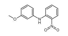 (3-methoxy-phenyl)-(2'-nitrophenyl)amine Structure