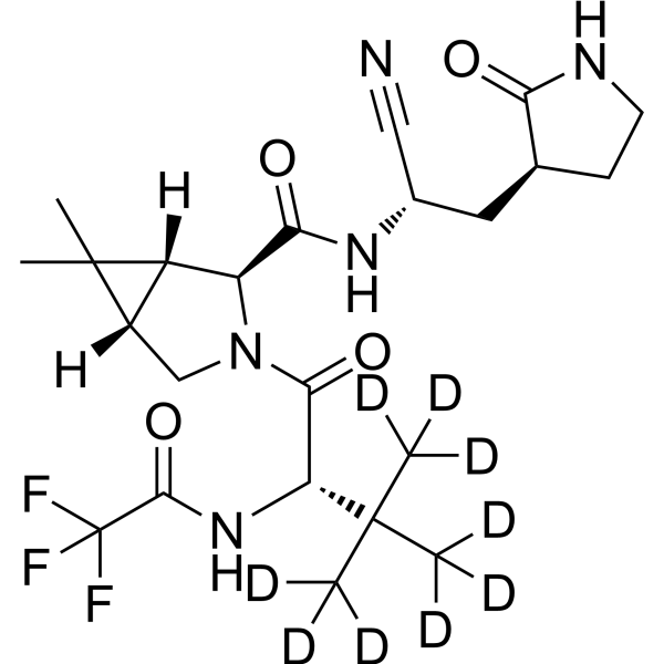 Nirmatrelvir-d9 Structure