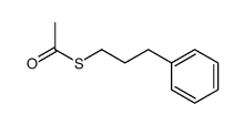 3-phenylpropyl thioacetate Structure